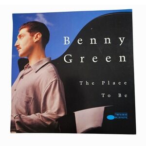 Benny‎ Green The Place To Be 12x12 Double Sided Flat Promo Poster 1990s Jazz